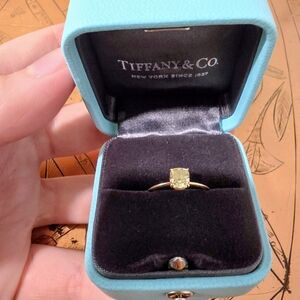 Tiffany & Co. Tiffany True Fancy Yellow Engagement Ring